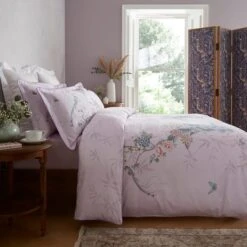 Dorma Love Bird Cotton Duvet Cover And Pillowcase Set 35 Dorma Love Bird Cotton Duvet Cover And Pillowcase Set -Lollipop 30900353 alt03
