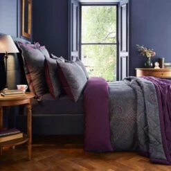 Dorma Paisley Jacquard Bedspread -Lollipop 30900359 alt02