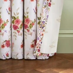 Dorma Modern Ditsy Blackout Pencil Pleat Curtains -Lollipop 30900610 alt06