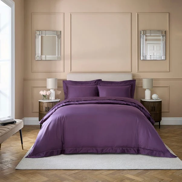 Dorma Cotton Sateen 800 Thread Count Duvet Cover 13 Dorma Cotton Sateen 800 Thread Count Duvet Cover - Image 11