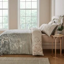 Dorma Whispering Leaves Duvet Cover And Pillowcase Set 21 Dorma Whispering Leaves Duvet Cover And Pillowcase Set -Lollipop 30927639 alt02