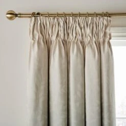 Dorma Whispering Leaves Pencil Pleat Blackout Curtains -Lollipop 30927653
