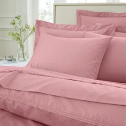 Dorma Luxurious & Silky 500 Thread Count Cotton Sateen Standard Pillowcase -Lollipop 30929500