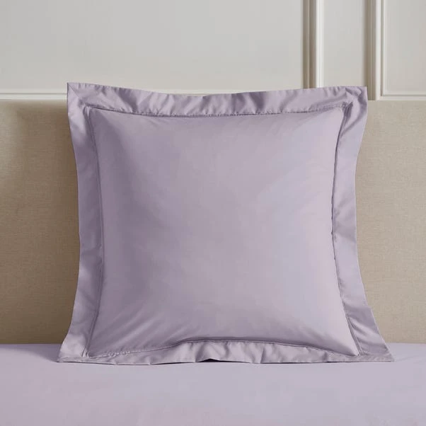 Dorma Crisp & Fresh 400 Thread Count Egyptian Cotton Percale Continental Pillowcase 4 Dorma Crisp & Fresh 400 Thread Count Egyptian Cotton Percale Continental Pillowcase - Image 2