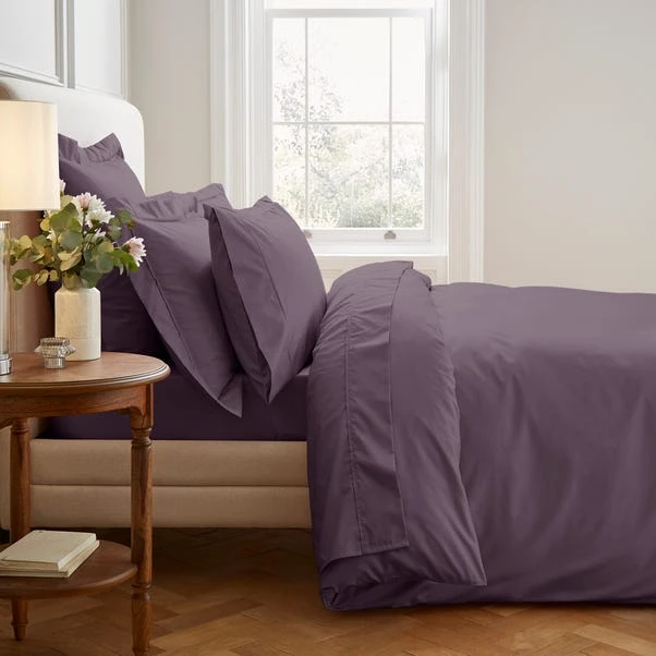 Dorma Crisp & Fresh 400 Thread Count Egyptian Cotton Percale Duvet Cover 22 Dorma Crisp & Fresh 400 Thread Count Egyptian Cotton Percale Duvet Cover - Image 20