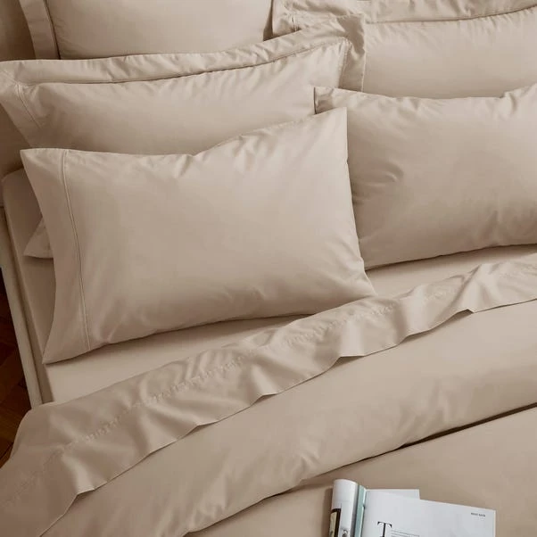 Dorma Crisp & Fresh 400 Thread Count Egyptian Cotton Percale Duvet Cover 6 Dorma Crisp & Fresh 400 Thread Count Egyptian Cotton Percale Duvet Cover - Image 4